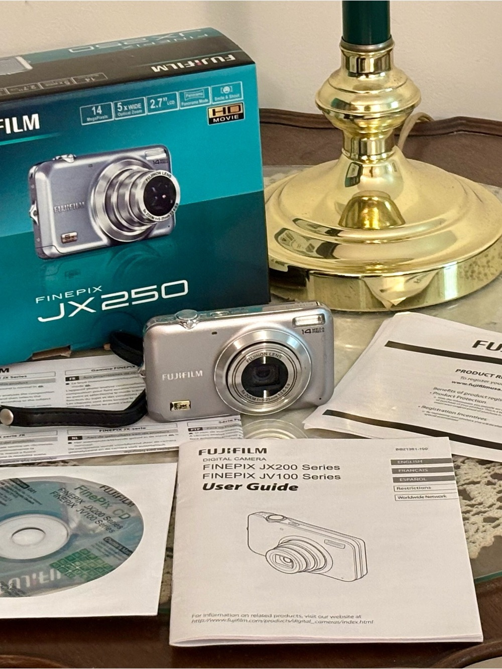FUJIFILM, vintage digital camera and accessories, JX250 finepix